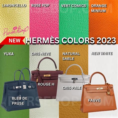 hermes color chart 2024